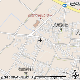 熊本県菊池市下西寺2173周辺の地図