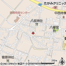 熊本県菊池市下西寺2138周辺の地図