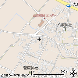 熊本県菊池市下西寺2175周辺の地図