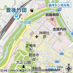 朝日生命竹田営業所周辺の地図