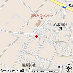 熊本県菊池市下西寺周辺の地図