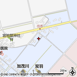 熊本県菊池市七城町甲佐町338周辺の地図