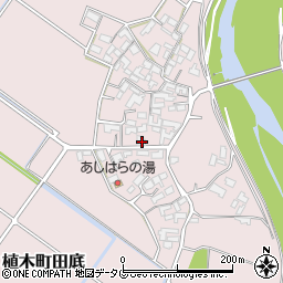 熊本県熊本市北区植木町田底2297周辺の地図