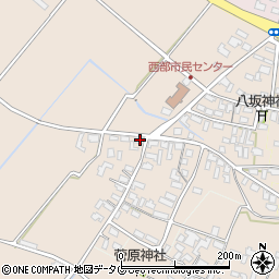 熊本県菊池市下西寺841周辺の地図