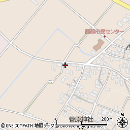 熊本県菊池市下西寺850周辺の地図