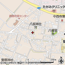 熊本県菊池市下西寺2126周辺の地図