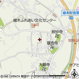 熊本県熊本市北区植木町宮原116周辺の地図