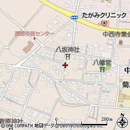 熊本県菊池市下西寺2123周辺の地図
