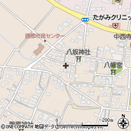 熊本県菊池市下西寺2109周辺の地図