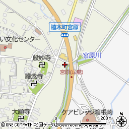 熊本県熊本市北区植木町宮原170-4周辺の地図