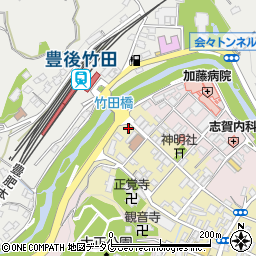 大分県竹田市竹田町570周辺の地図