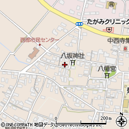 熊本県菊池市下西寺2113周辺の地図
