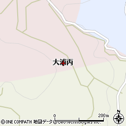 佐賀県藤津郡太良町大浦丙周辺の地図