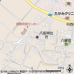 熊本県菊池市下西寺2106周辺の地図