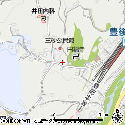 大分県竹田市会々2575-4周辺の地図
