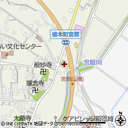 熊本県熊本市北区植木町宮原215周辺の地図