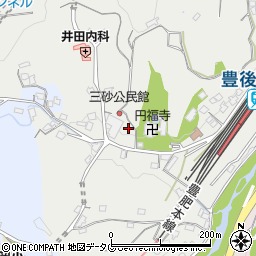大分県竹田市会々2575周辺の地図