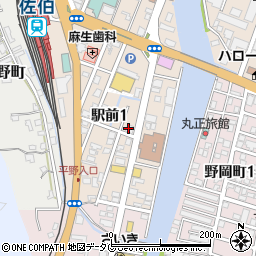 吉田法律事務所（弁護士法人）佐伯事務所周辺の地図
