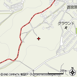 熊本県熊本市北区植木町宮原721周辺の地図