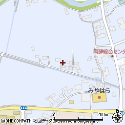 新井手川周辺の地図