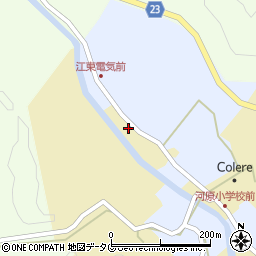 熊本県菊池市下河原4569周辺の地図