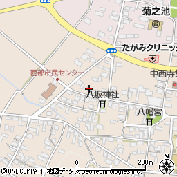 熊本県菊池市下西寺2067周辺の地図