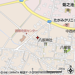 熊本県菊池市下西寺2075周辺の地図