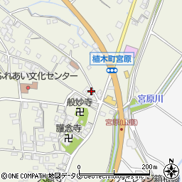 熊本県熊本市北区植木町宮原172周辺の地図