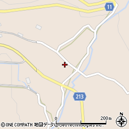 熊本県阿蘇市一の宮町三野631周辺の地図