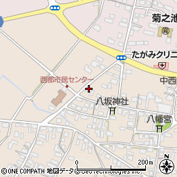 熊本県菊池市下西寺2072周辺の地図