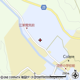 熊本県菊池市下河原4588-2周辺の地図