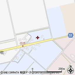 熊本県菊池市七城町甲佐町354周辺の地図