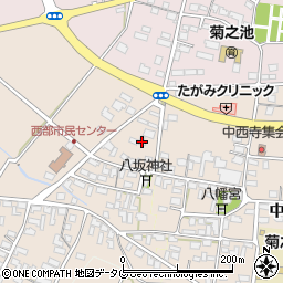 熊本県菊池市下西寺2063周辺の地図