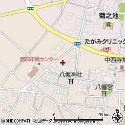 熊本県菊池市下西寺2070周辺の地図