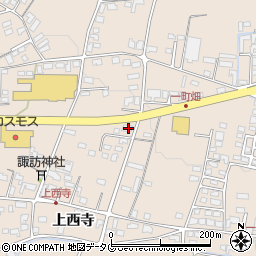 熊本県菊池市上西寺1757-5周辺の地図