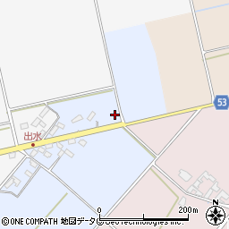 熊本県菊池市七城町甲佐町358周辺の地図
