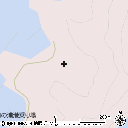 大分県佐伯市鶴見大字大島1151-5周辺の地図