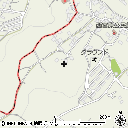 熊本県熊本市北区植木町宮原694周辺の地図