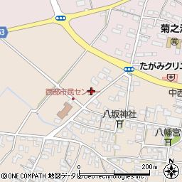 熊本県菊池市下西寺1377周辺の地図