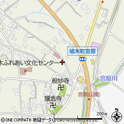 熊本県熊本市北区植木町宮原174-2周辺の地図