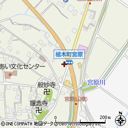 熊本県熊本市北区植木町宮原217周辺の地図