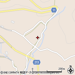 熊本県阿蘇市一の宮町三野622周辺の地図
