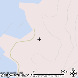 大分県佐伯市鶴見大字大島1106-3周辺の地図