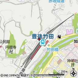 大分県竹田市会々2337周辺の地図