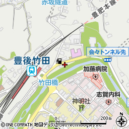 大分県竹田市会々2247-1周辺の地図