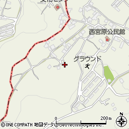 熊本県熊本市北区植木町宮原692周辺の地図