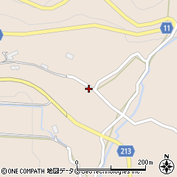 熊本県阿蘇市一の宮町三野654周辺の地図