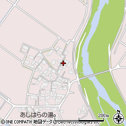 熊本県熊本市北区植木町田底2243-2周辺の地図
