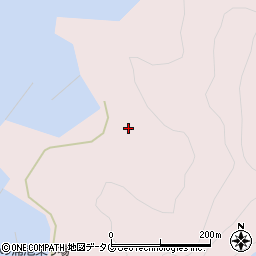 大分県佐伯市鶴見大字大島1156周辺の地図