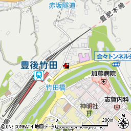 ＥＮＥＯＳ竹田ＳＳ周辺の地図